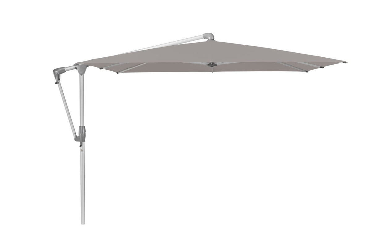 Glatz Parasol Sunwing Casa 270x270cm 686 Urban Clay Alu naturel eloxé