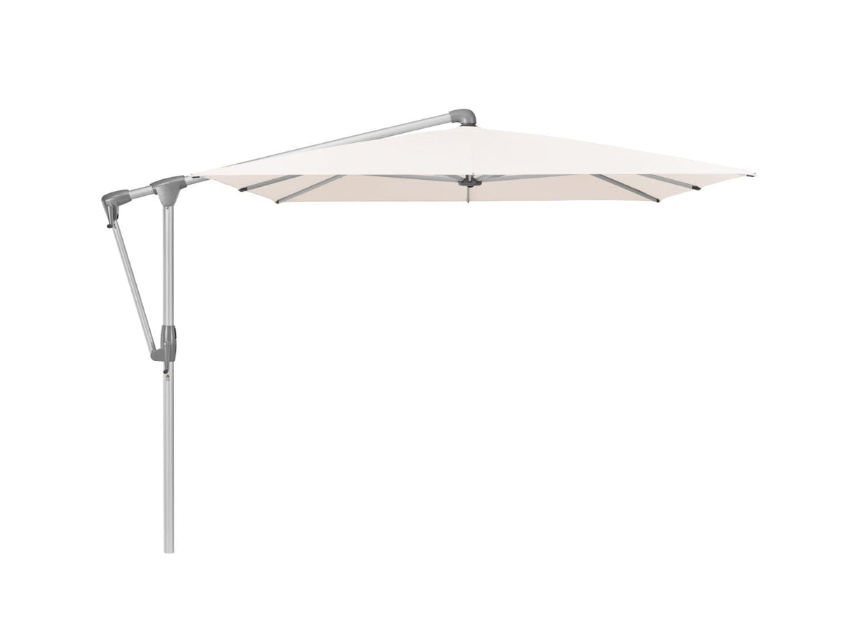Glatz Parasol Sunwing Casa 300x240cm 453 Vanilla Alu naturel eloxé