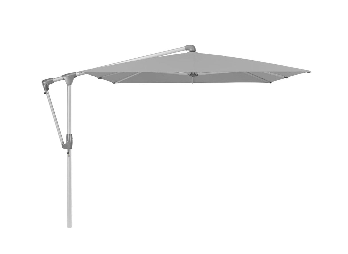 Glatz Parasol Sunwing Casa 300x240cm 501 Granite Alu naturel eloxé