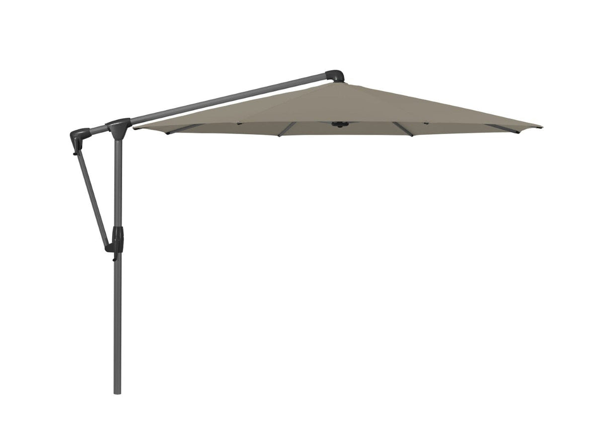 Glatz Parasol Sunwing Casa Ø330cm 461 Taupe Alu laqué anthracite