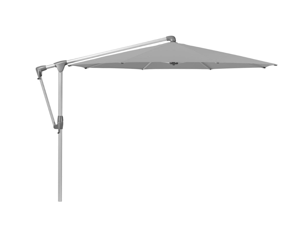 Glatz Parasol Sunwing Casa Ø330cm 501 Granite Alu naturel eloxé