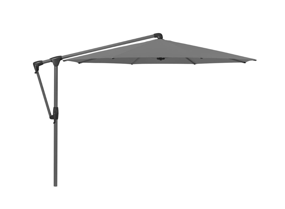 Glatz Parasol Sunwing Casa Ø330cm 684 Urban Shadow Alu laqué anthracite