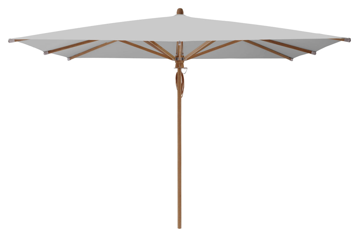 Glatz Parasol Teakwood 330x330cm 501 Granite