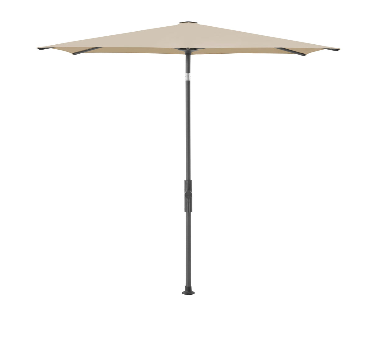 Glatz Parasol Twist Modèle 2023 210x250cm 422 Cream Alu laqué anthracite