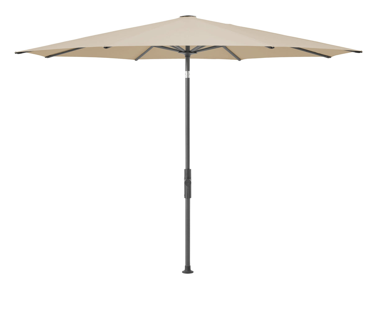 Glatz Parasol Twist Modèle 2023 Ø270cm 422 Cream Alu laqué anthracite