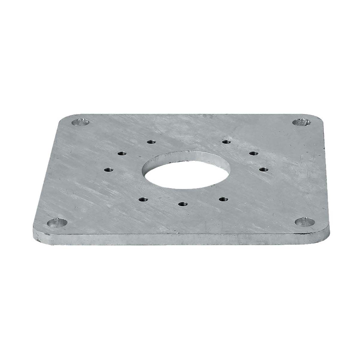 Glatz Plaque de montage M4/M8 Acier zingué