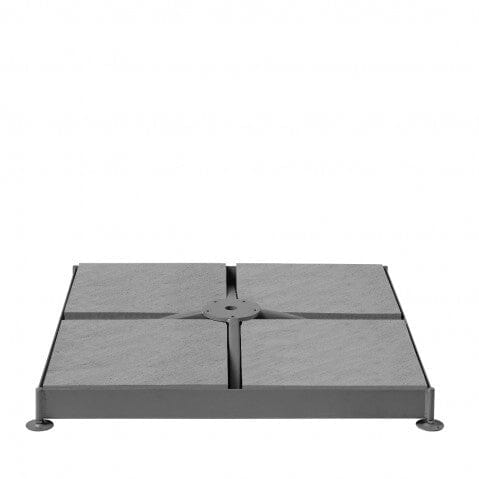 Glatz Set de 12 dalles en béton 40x40x4cm (env. 165kg)