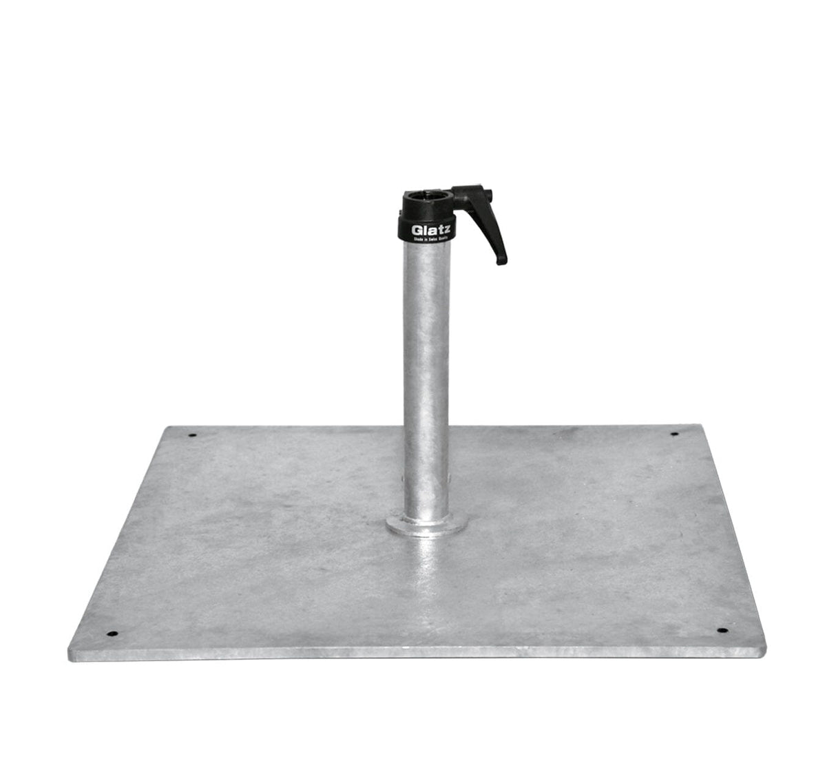 Glatz Socle en acier Z 40kg Acier zingué, Tube en sus