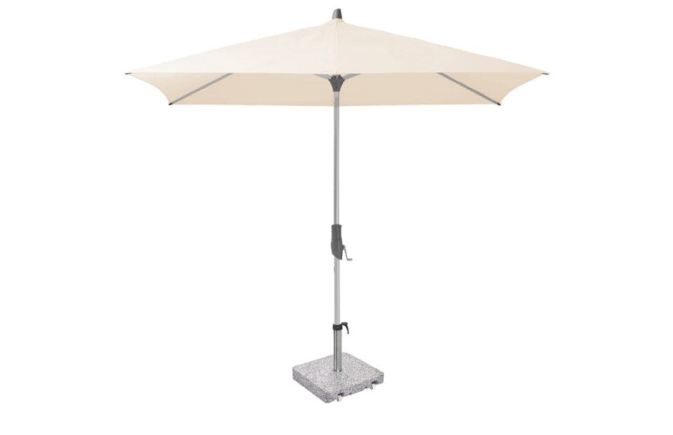 Glatz Socle en granit naturel Z, 40 kg, 45×45×8cm pierre naturelle, avec roulettes et poignée télescopique