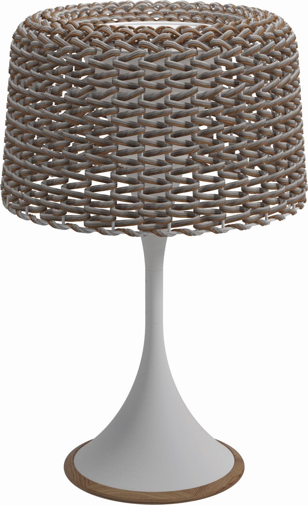 Gloster Ambient Mesh Small Lantern Lampe sans fil White / Sorrel