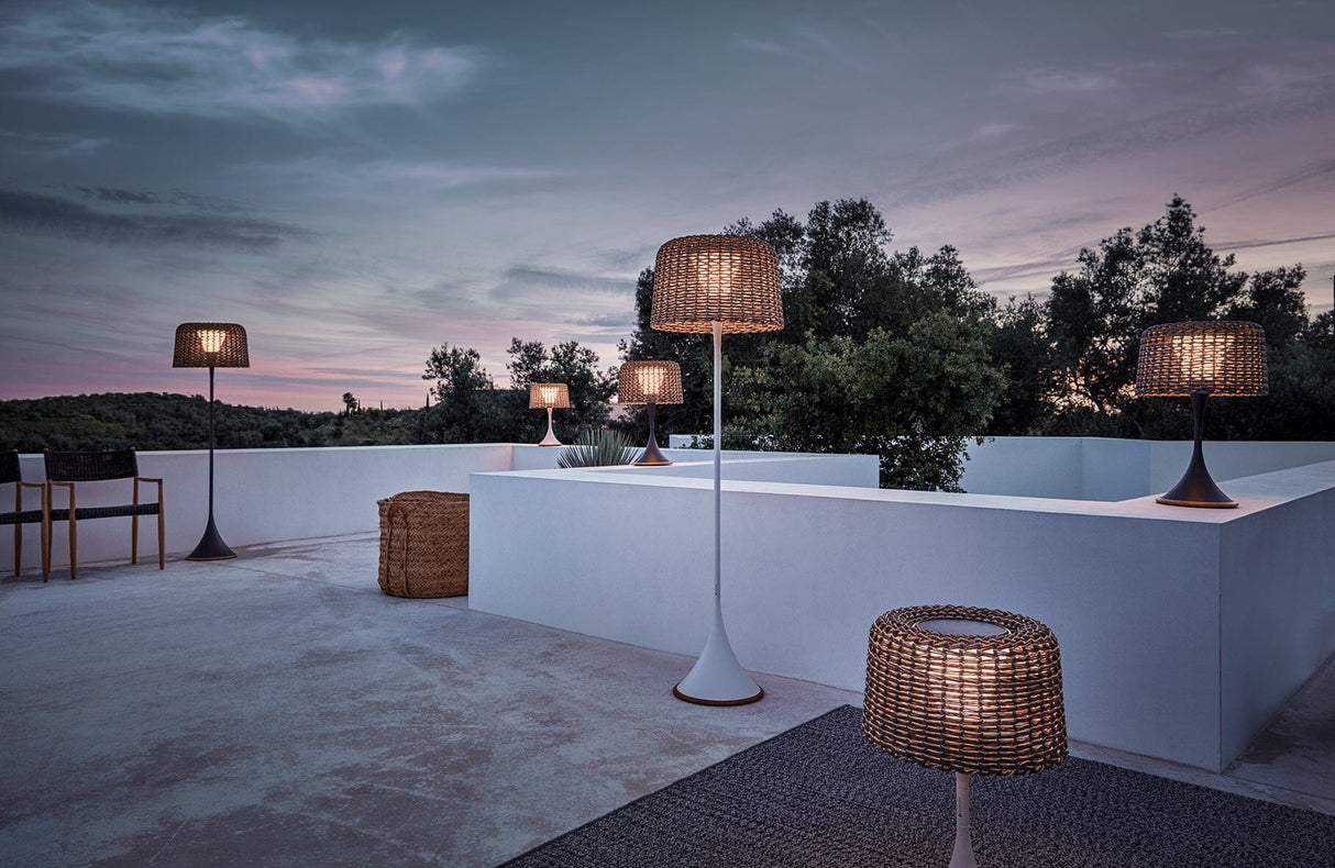 Gloster Ambient Mesh Tall Lantern Lampe sans fil