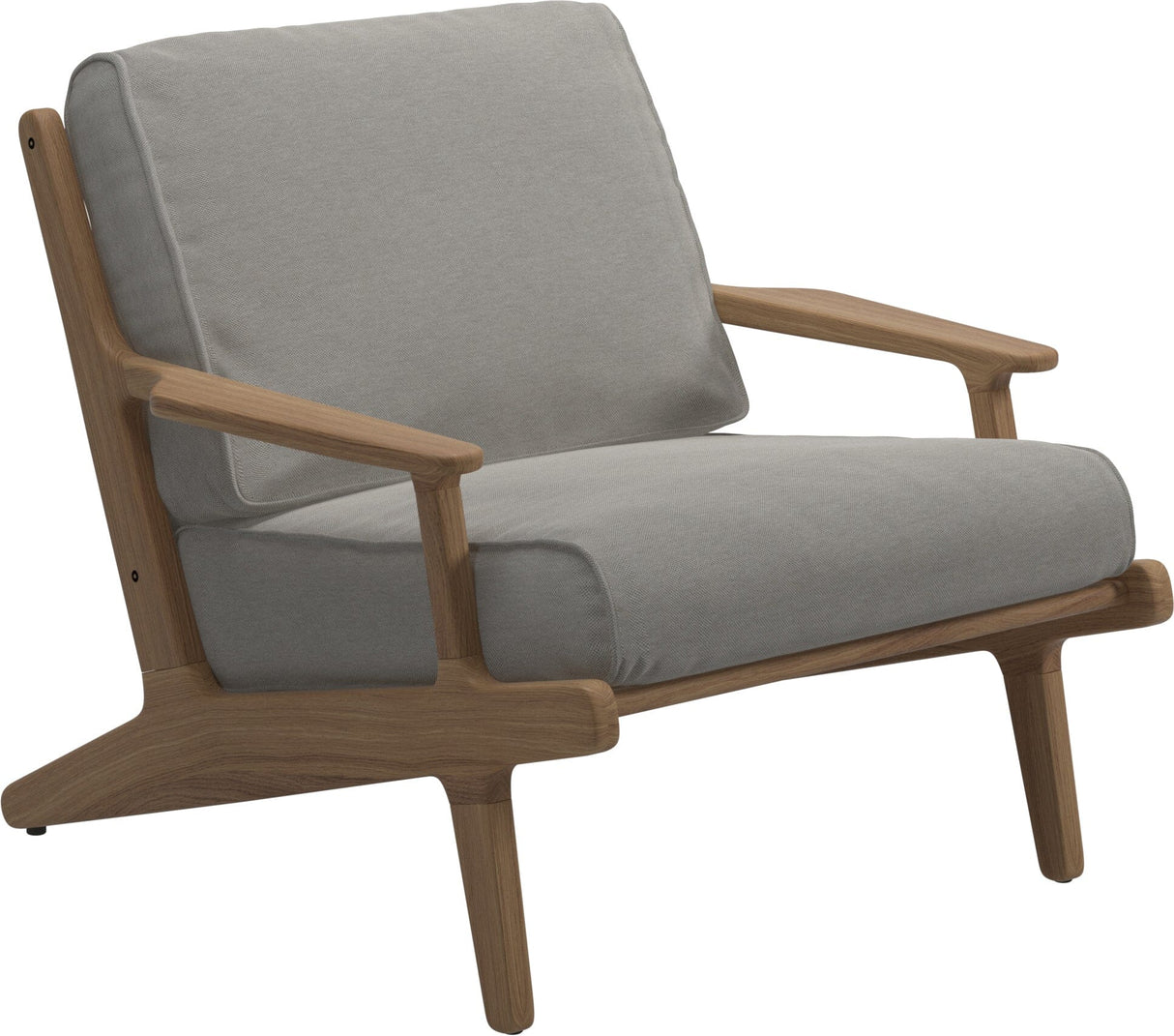 Gloster Bay Fauteuil club - Lounge Chair (Anthracite Sling) Grade D (ST) Tuck Malt 0122