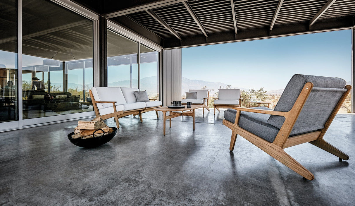 Gloster Bay Fauteuil club - Lounge Chair (Granite Sling)