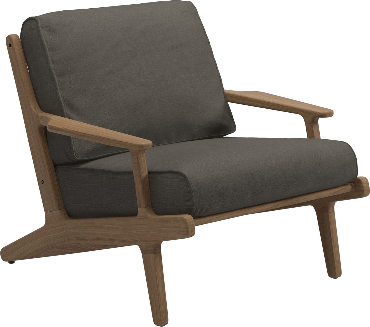 Gloster Bay Fauteuil club - Lounge Chair (Sepia Sling) Grade B (OP) Fife Platinum 0042