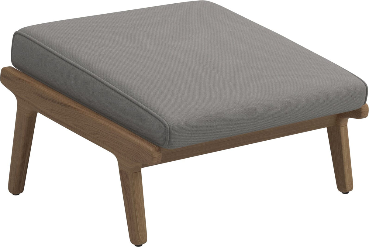 Gloster Bay Repose pieds - Tabouret Grade B (OP) Fife Canvas Grey 0032