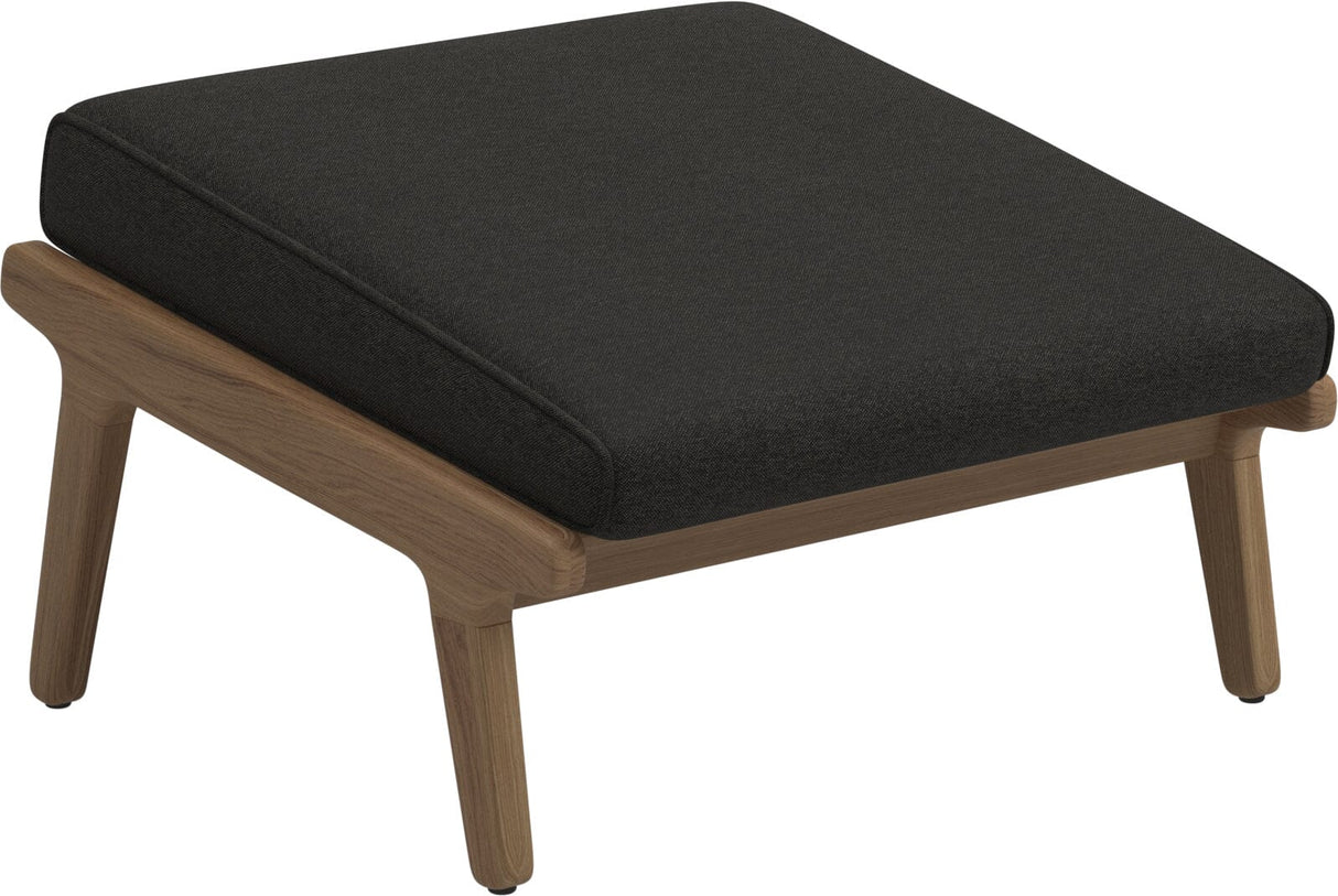 Gloster Bay Repose pieds - Tabouret Grade D (ST) Tuck Sable 0123