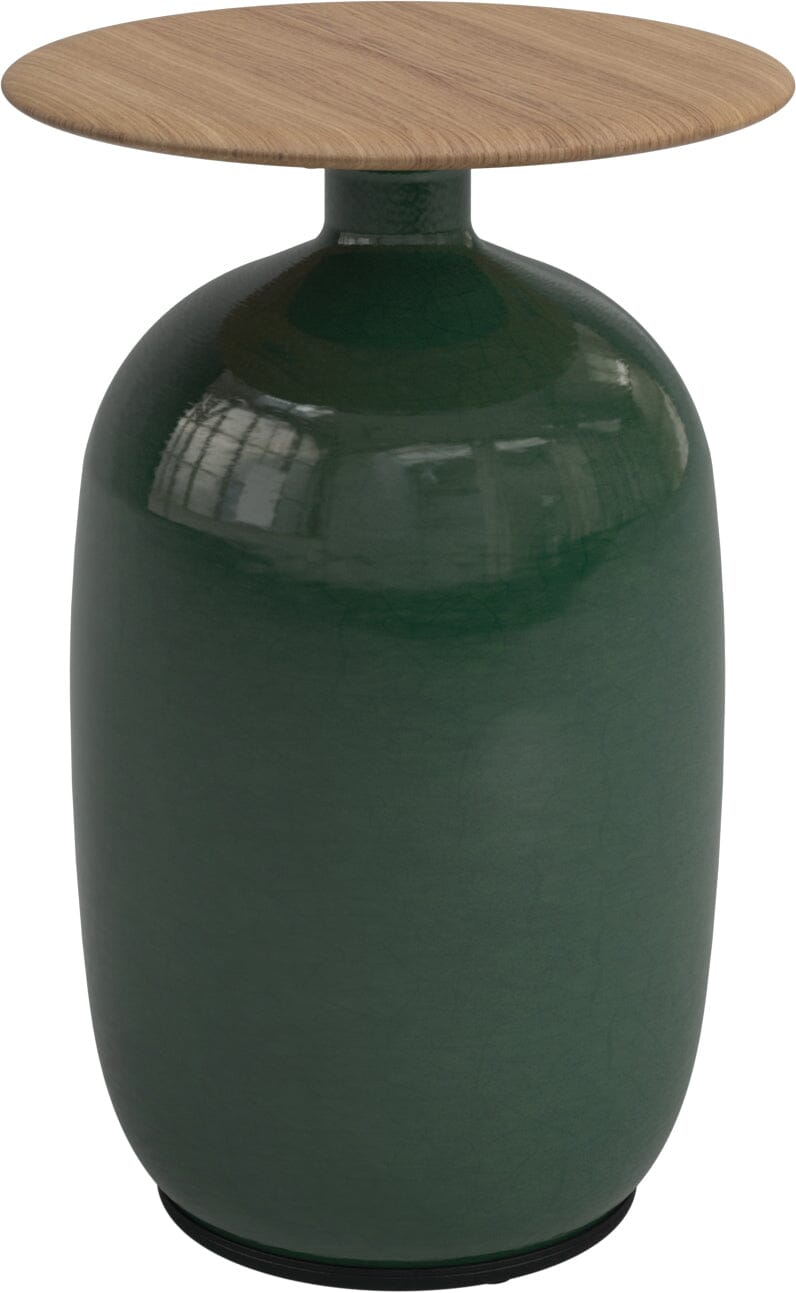 Gloster Blow High Side Table ∅36cm h:52.5cm Emerald