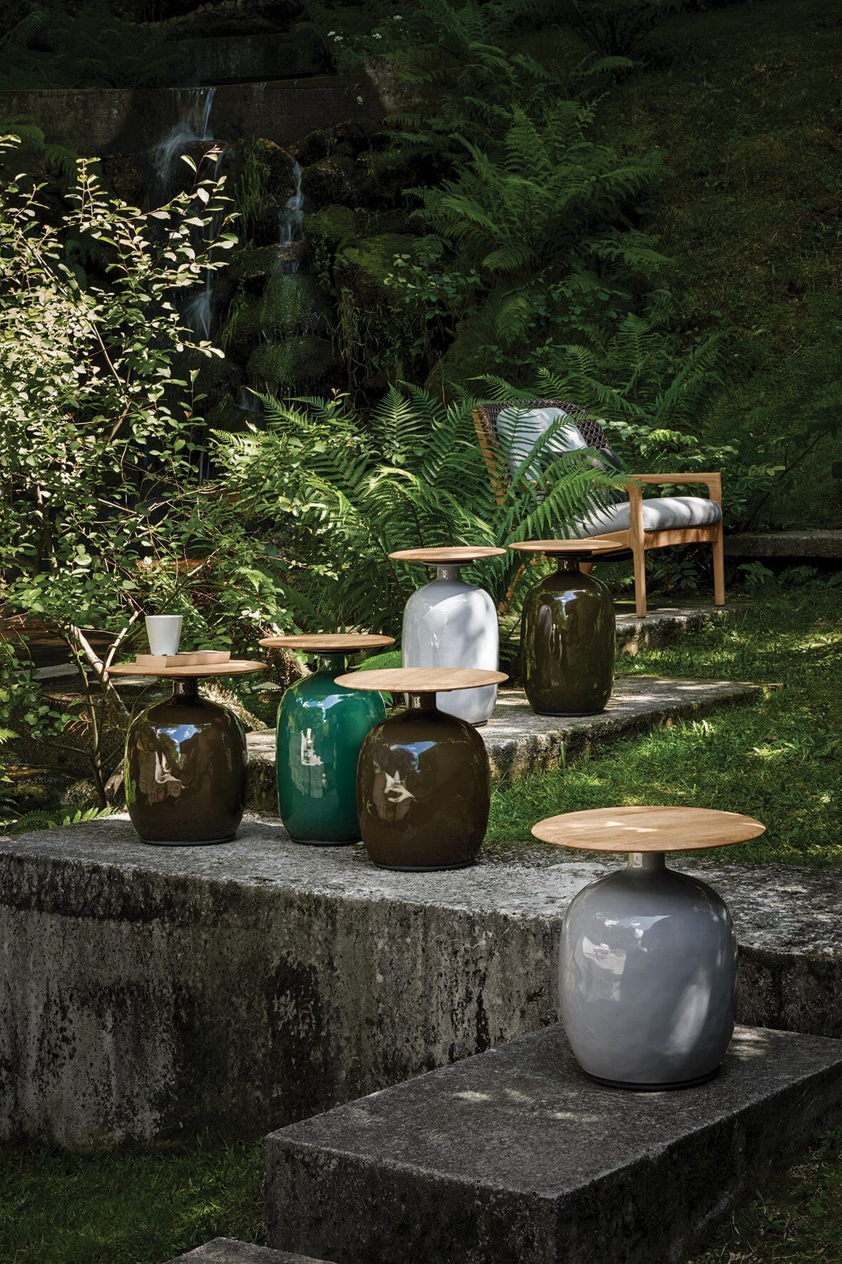 Gloster Blow Low Side Table ∅42cm h:46.5cm