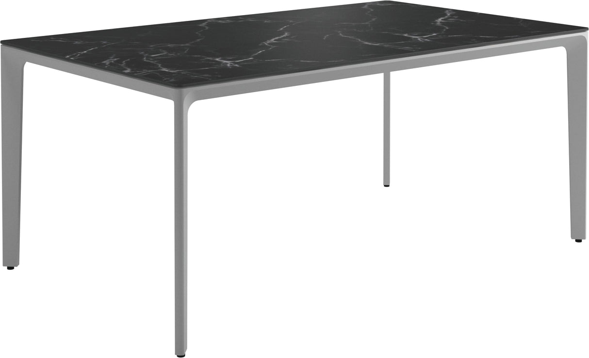 Gloster Carver Table 280x100cm Ceramic Dining Table White / Nero Ceramic