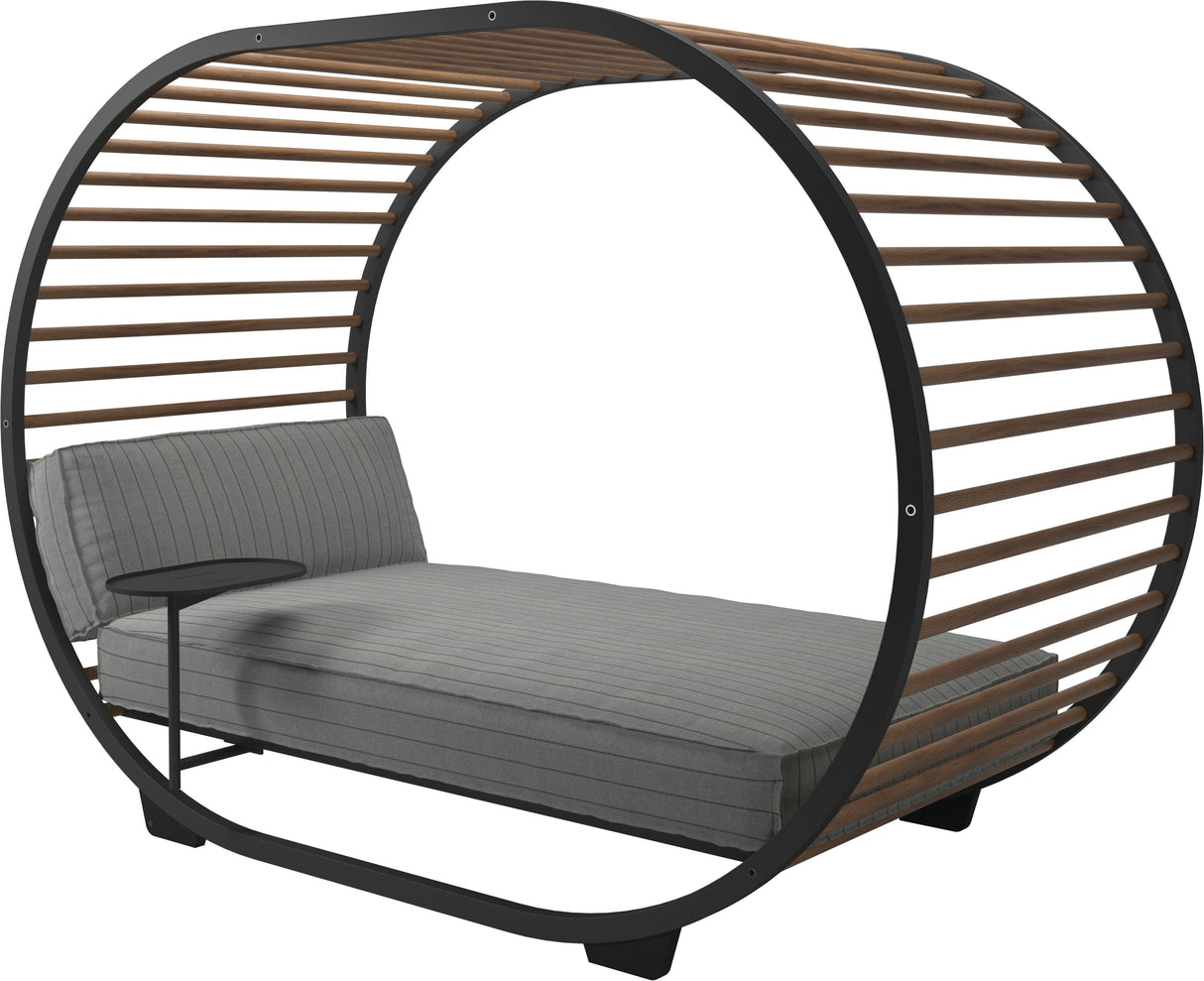 Gloster Cradle Daybed Meteor Grade B Pinstripe Fog 0161