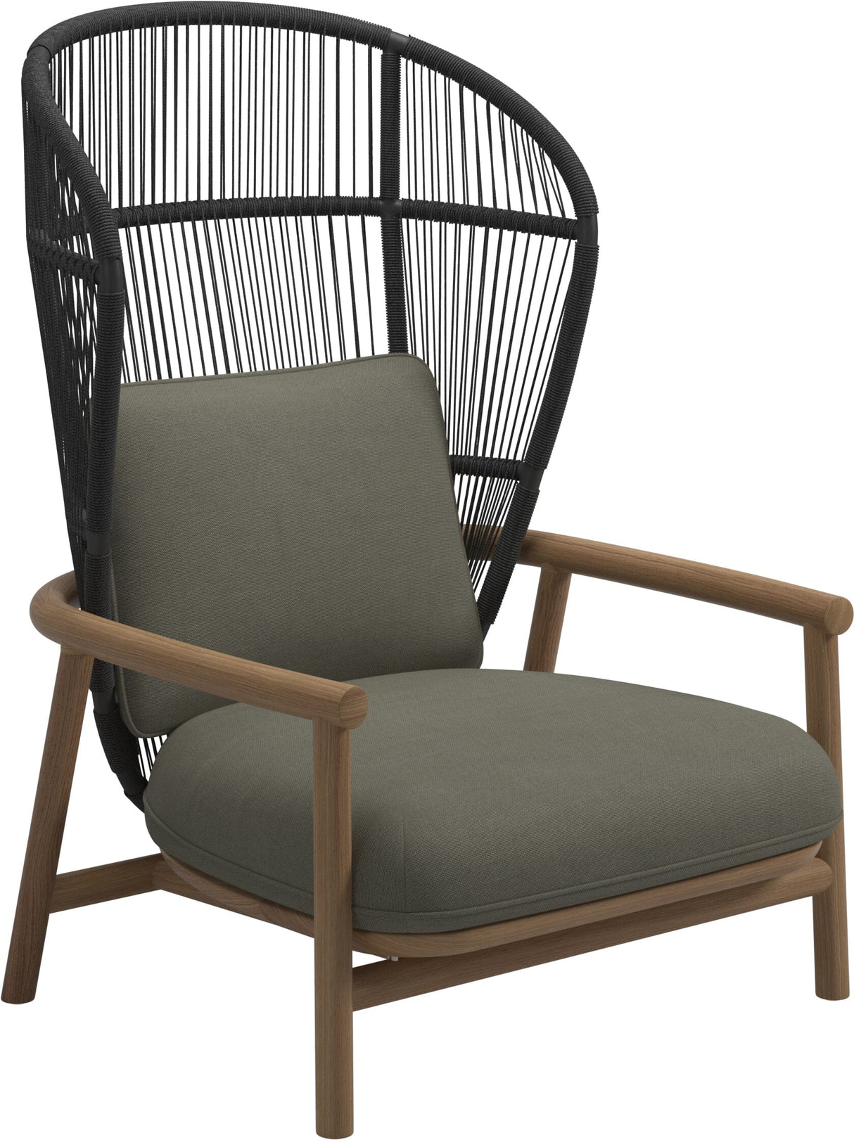 Gloster Fern High Back Fauteuil club - Lounge Chair Haut dossier