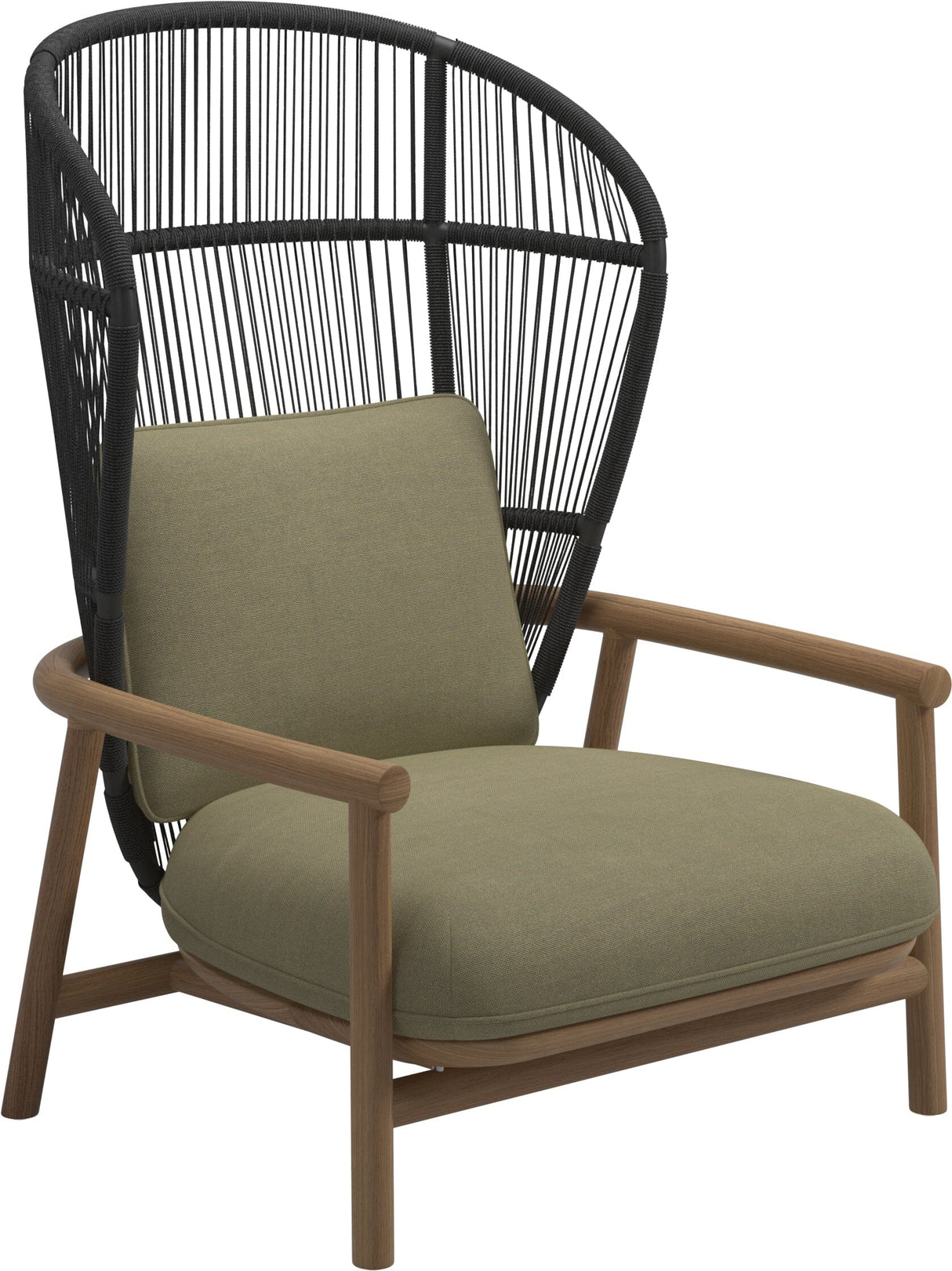 Gloster Fern High Back Fauteuil club - Lounge Chair Haut dossier
