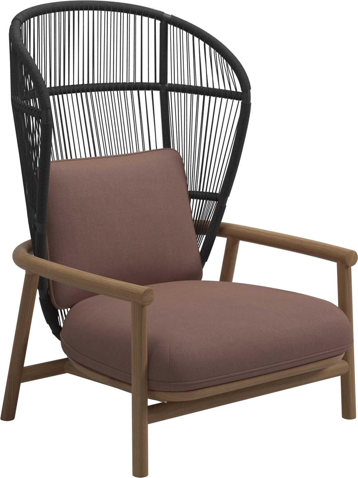 Gloster Fern High Back Fauteuil club - Lounge Chair Haut dossier