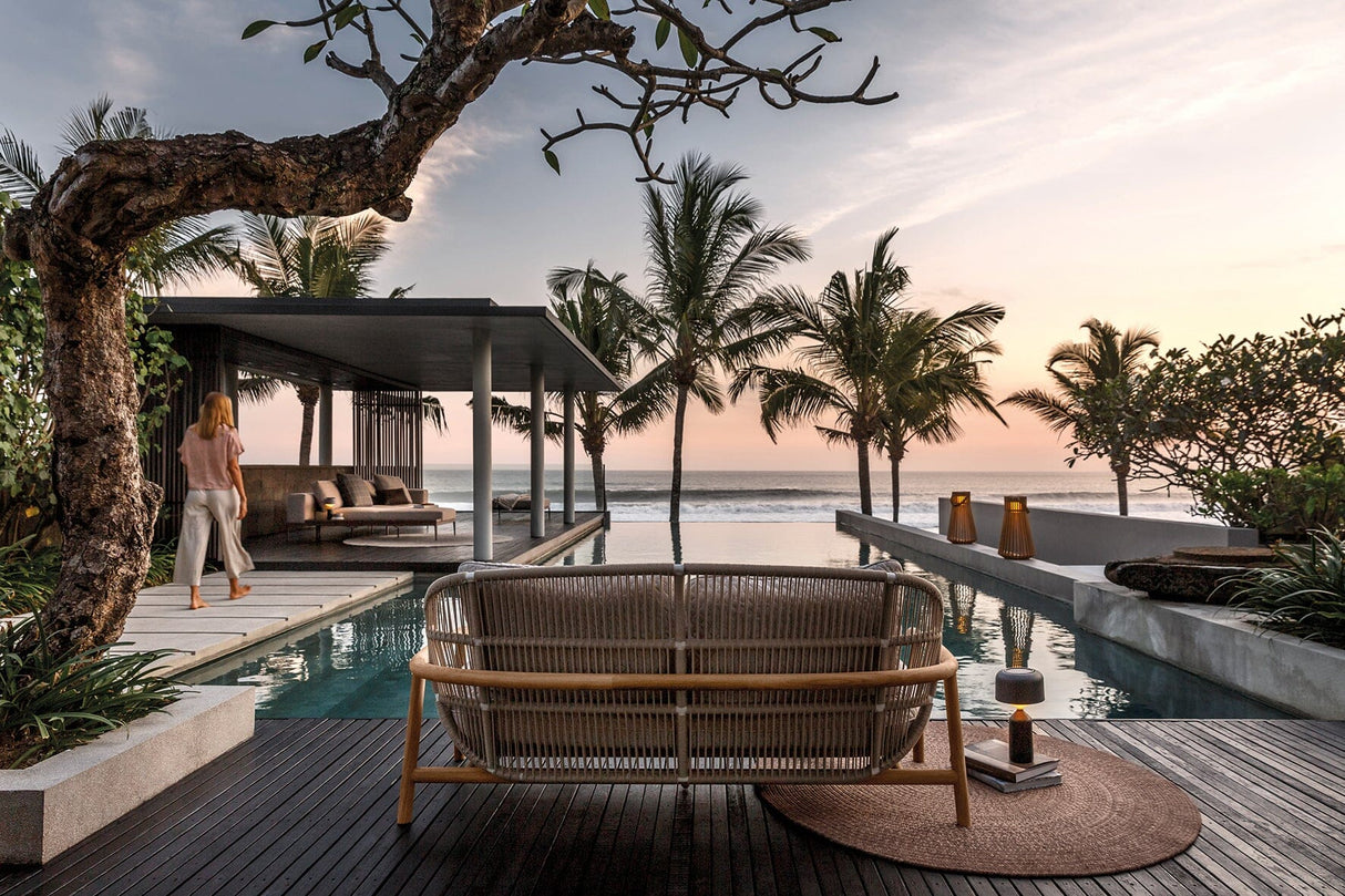 Gloster Fern Low Back 2-Seater Sofa - Canapé 2 places Bas dossier