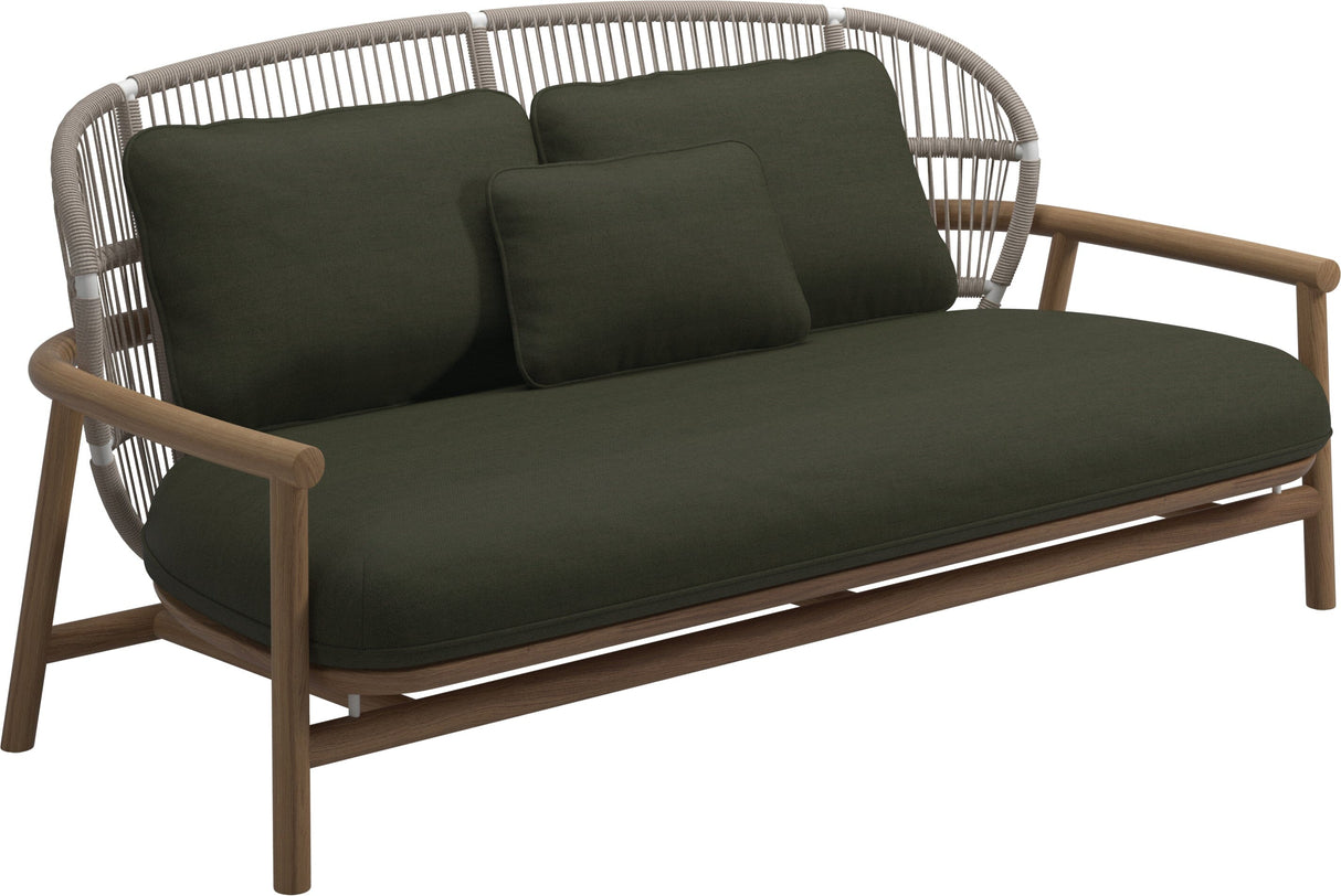 Gloster Fern Low Back 2-Seater Sofa - Canapé 2 places Bas dossier