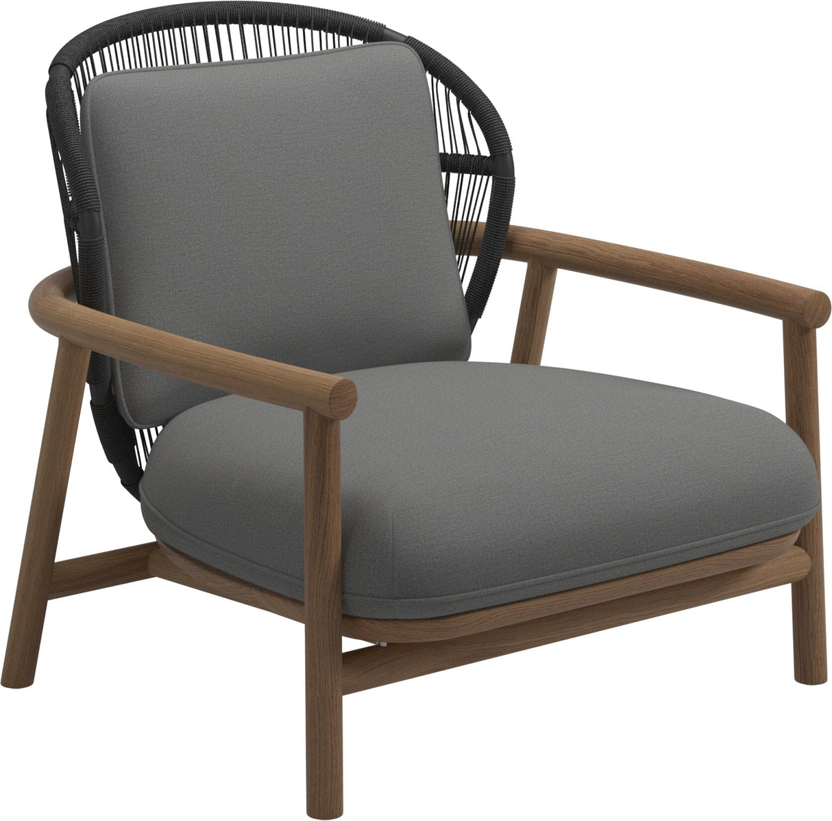 Gloster Fern Low Back Fauteuil club - Lounge Chair Bas dossier