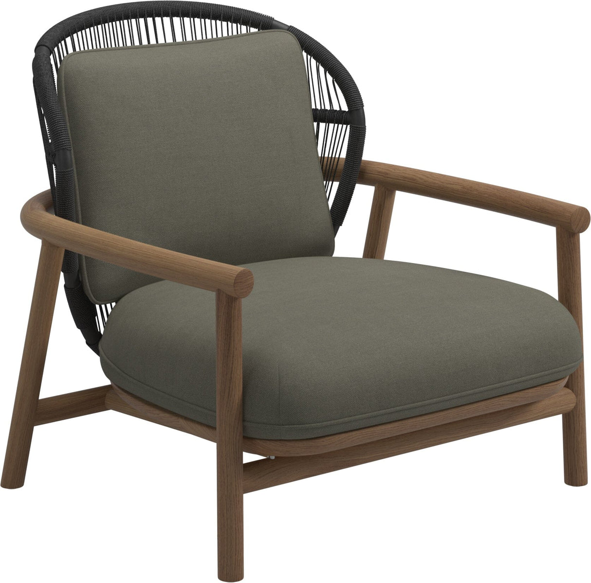 Gloster Fern Low Back Fauteuil club - Lounge Chair Bas dossier