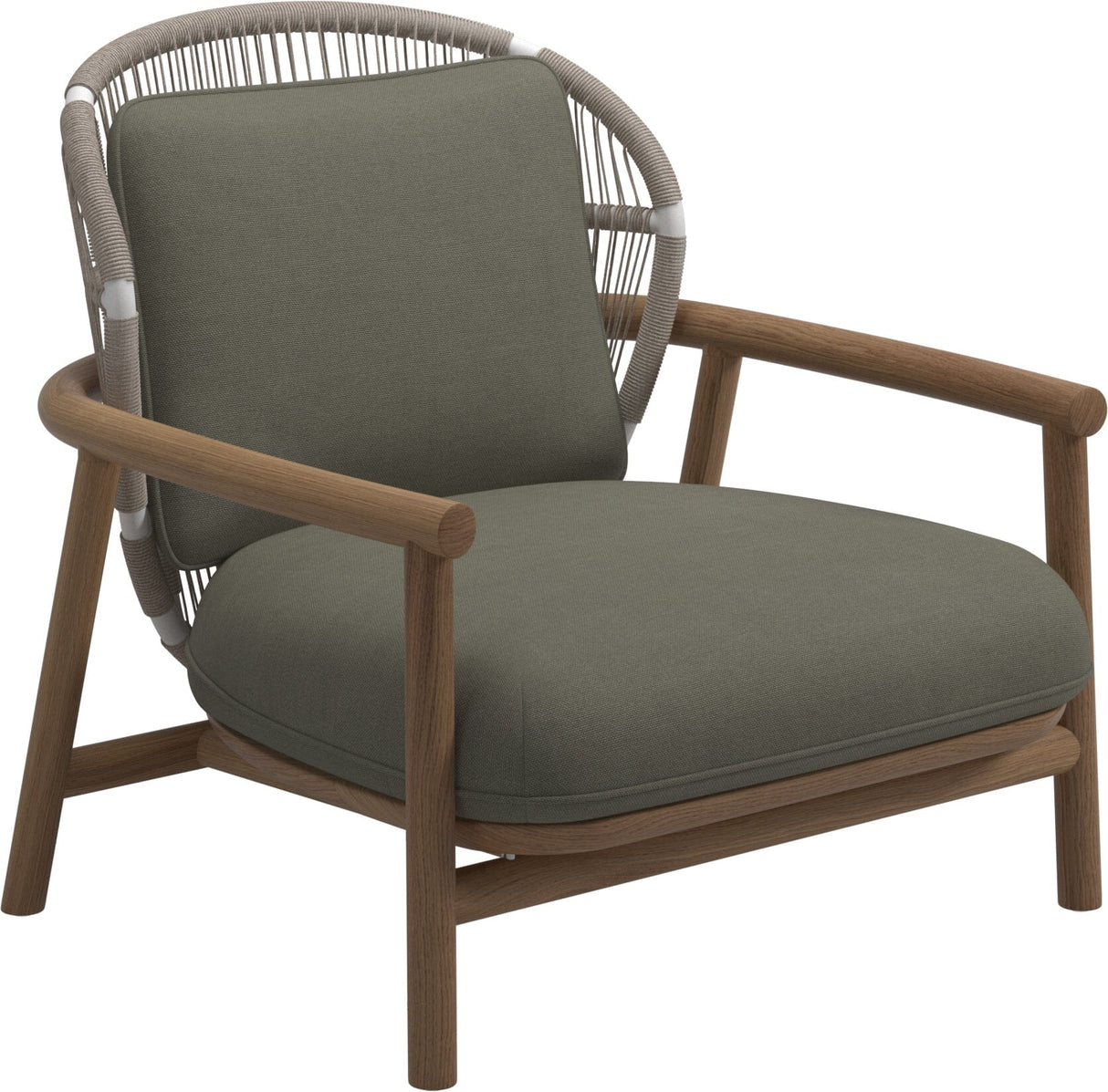 Gloster Fern Low Back Fauteuil club - Lounge Chair Bas dossier
