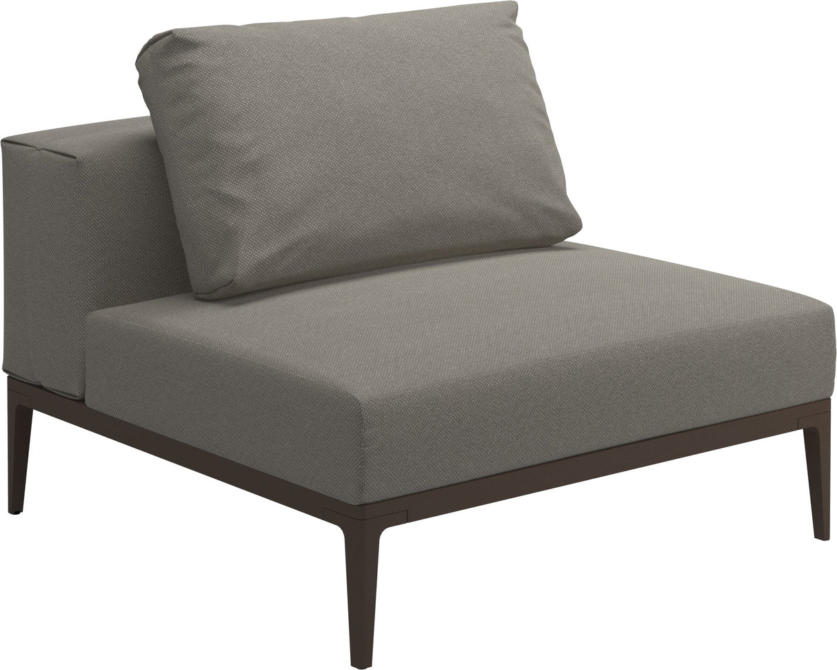 Gloster Grid Small Centre Unit Java Grade C (OP) Robben Grey 0085