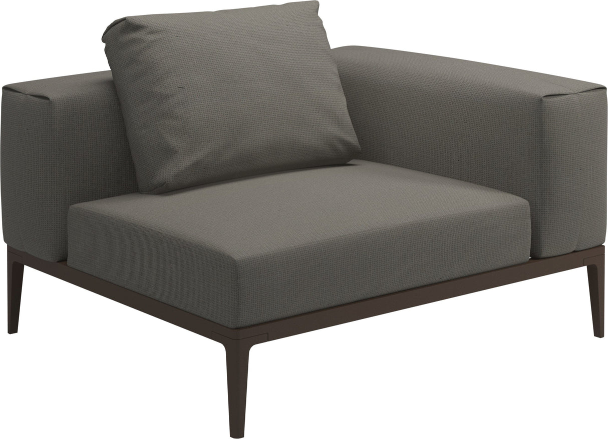 Gloster Grid Small Corner Unit Java Grade C (OP) Loom 3 castelrock 0205