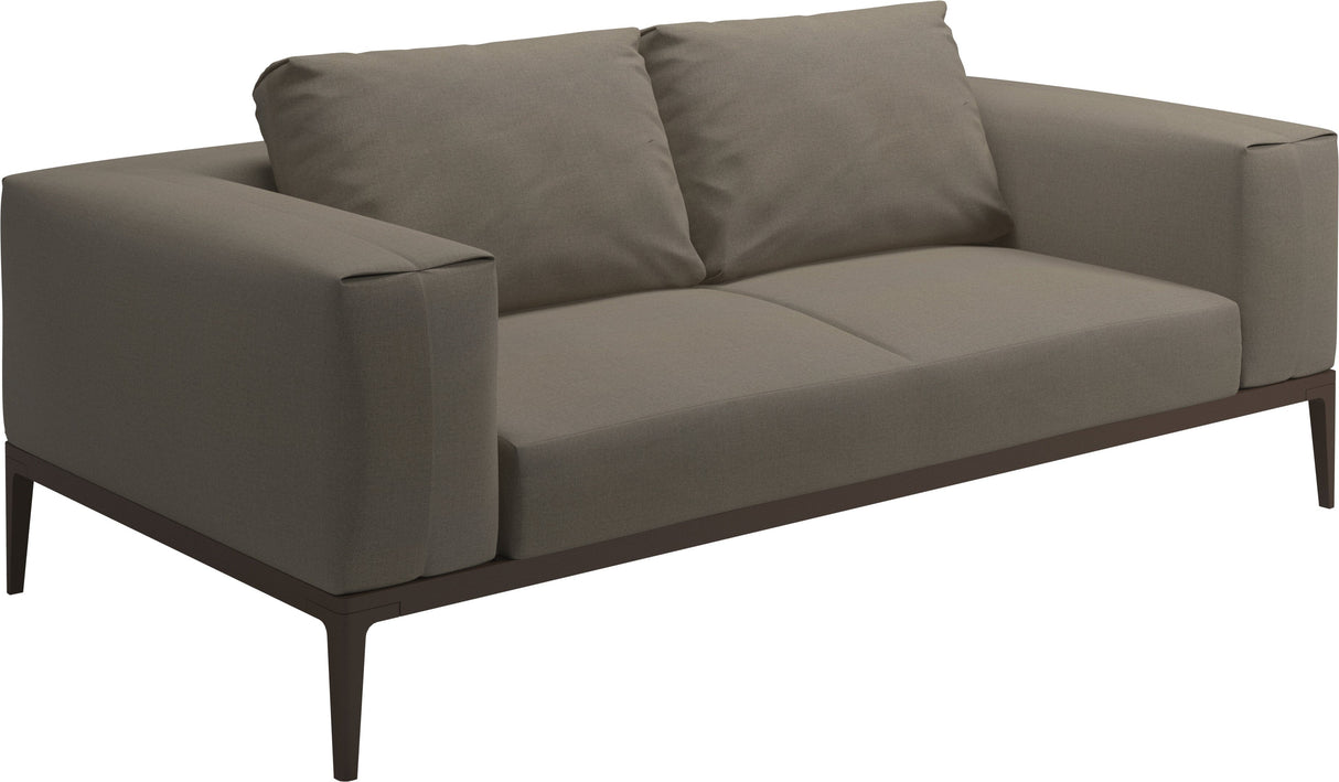 Gloster Grid Sofa Java Grade B (WR) Blend Latte 0203