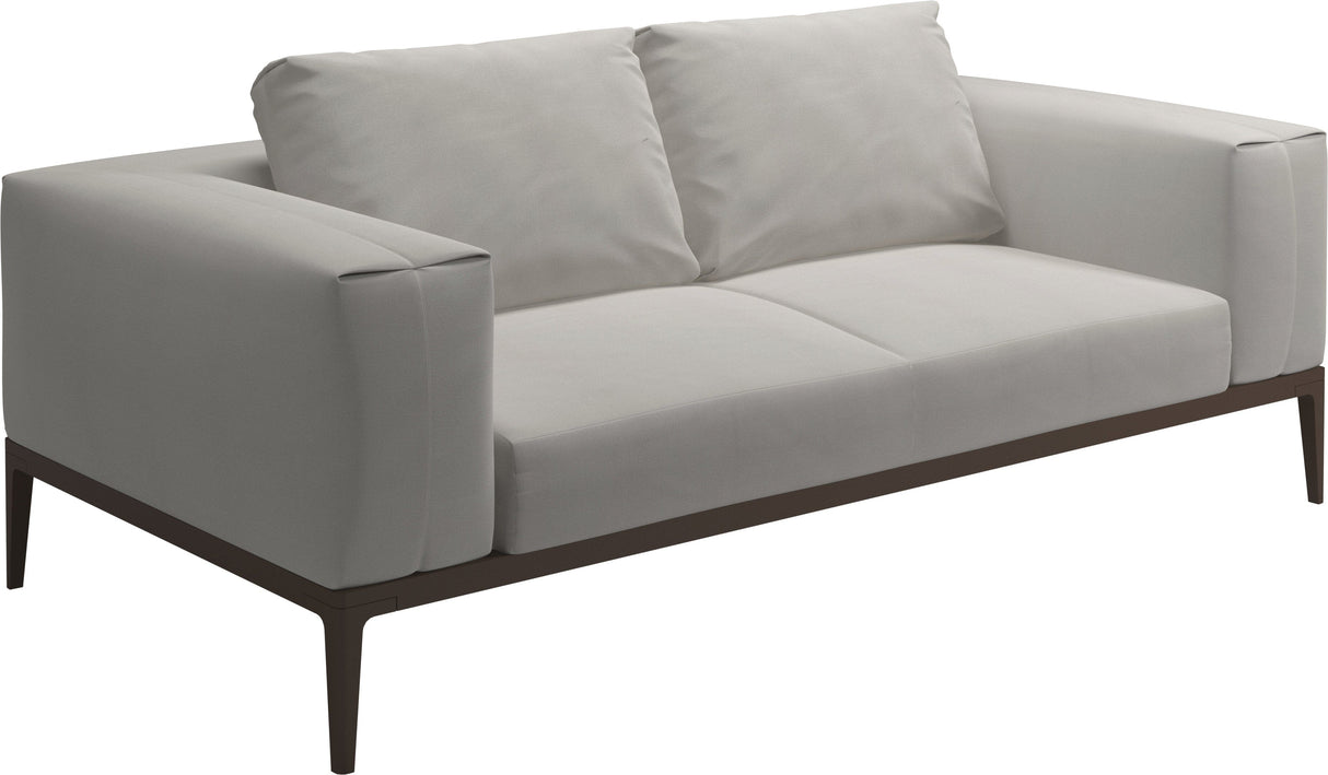 Gloster Grid Sofa Java Grade B (WR) Blend Linen 0146