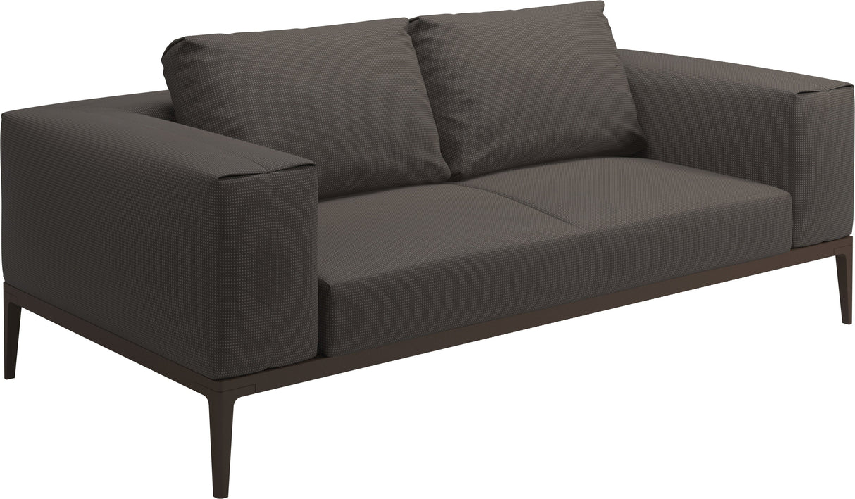 Gloster Grid Sofa Java Grade C (OP) Robben Charcoal 0083
