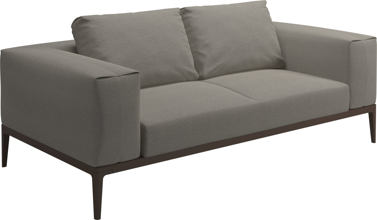Gloster Grid Sofa Java Grade C (OP) Robben Grey 0085