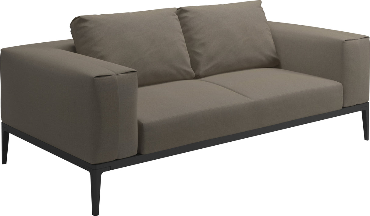 Gloster Grid Sofa Meteor Grade B (WR) Blend Latte 0203
