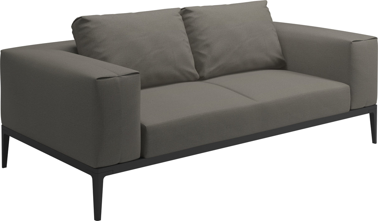 Gloster Grid Sofa Meteor Grade C (OP) Loom 3 castelrock 0205