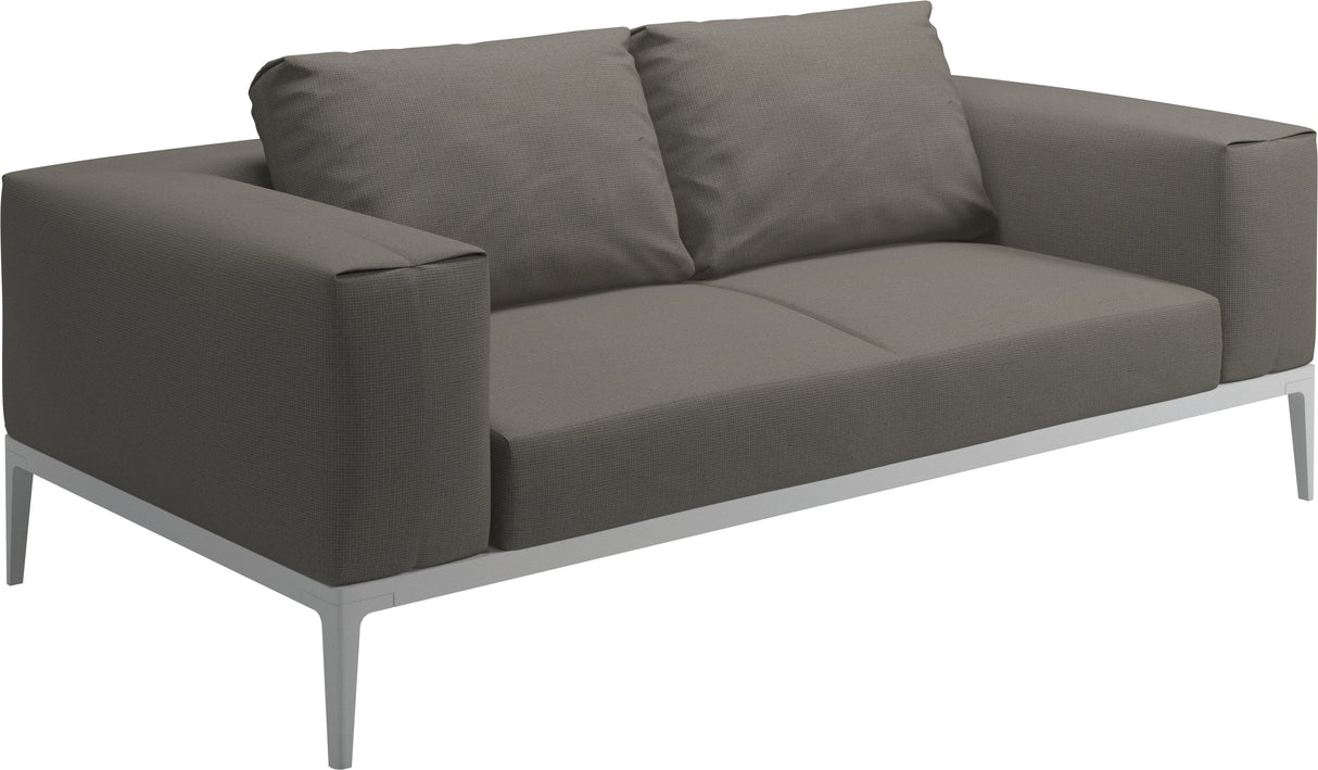 Gloster Grid Sofa White Grade C (OP) Loom 3 castelrock 0205