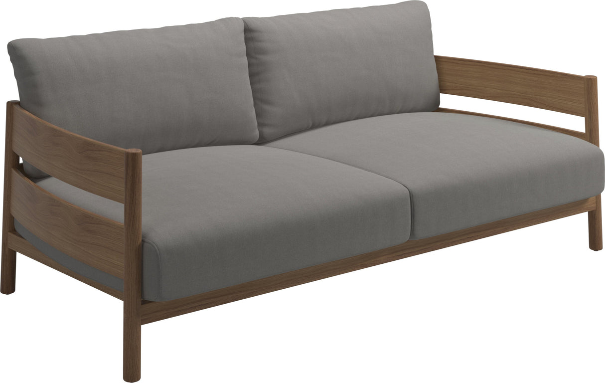 Gloster Haven Canapé 2 places Teck Grade B (OP) Fife Canvas Grey 0032