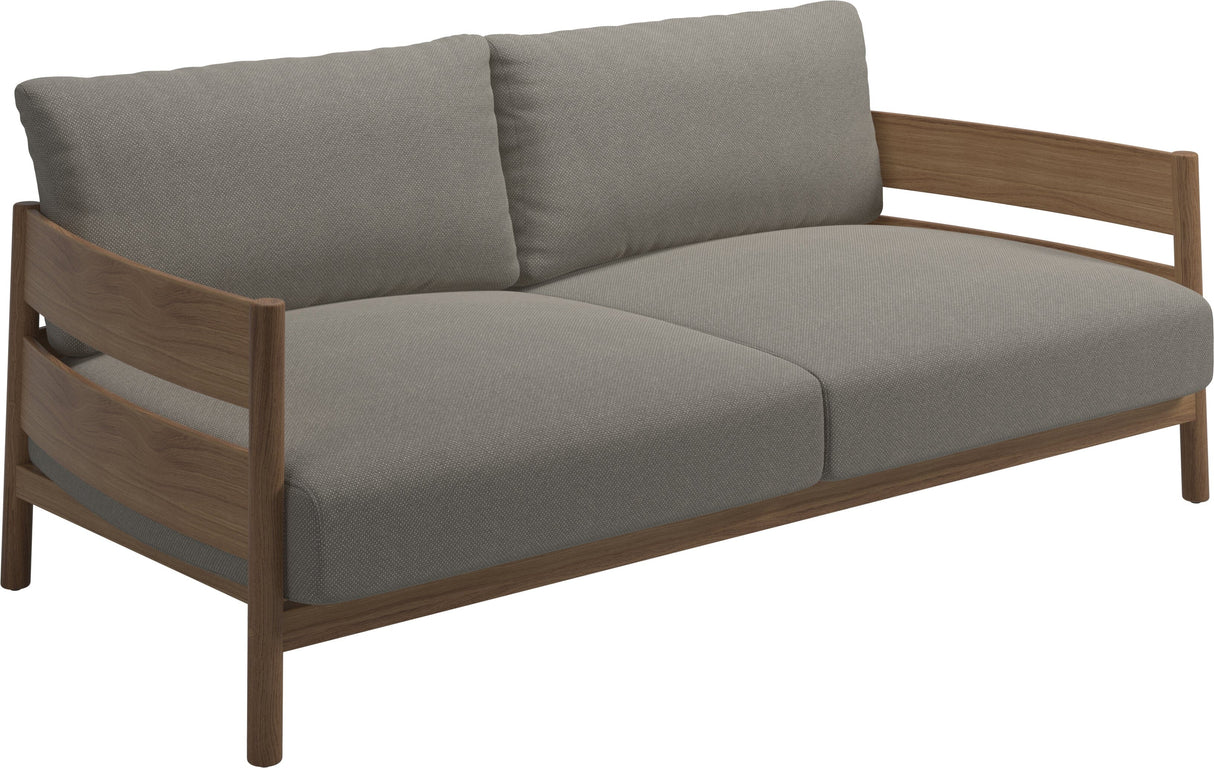 Gloster Haven Canapé 2 places Teck Grade C (OP) Robben Grey 0085