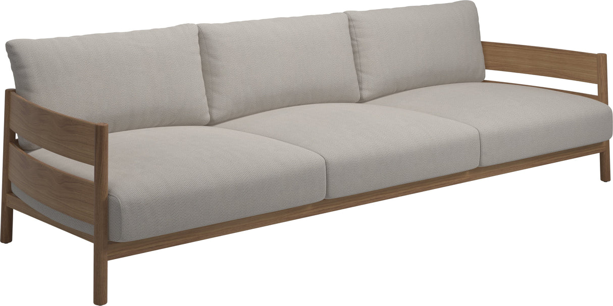 Gloster Haven Canapé 3 places Teck Grade C (OP) Lopi Marble 0134