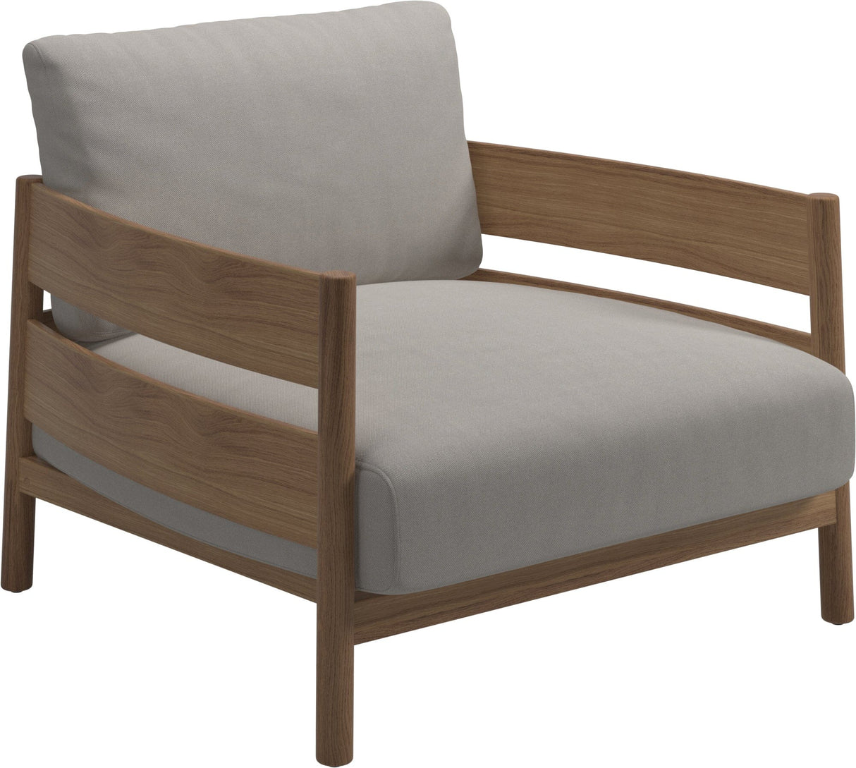 Gloster Haven Fauteuil bas Lounge Teck Garde B (OP) Fife Bone 0031