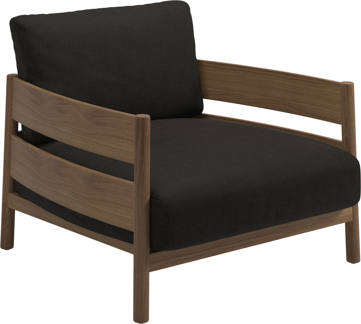 Gloster Haven Fauteuil bas Lounge Teck Grade B (OP) Fife Granite 0034