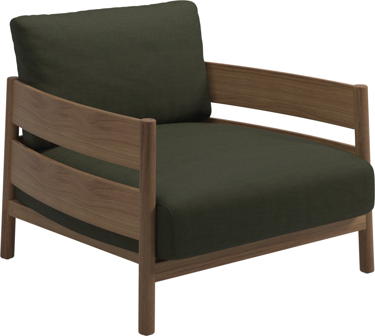 Gloster Haven Fauteuil bas Lounge Teck Grade B (OP) Fife Olive 0041