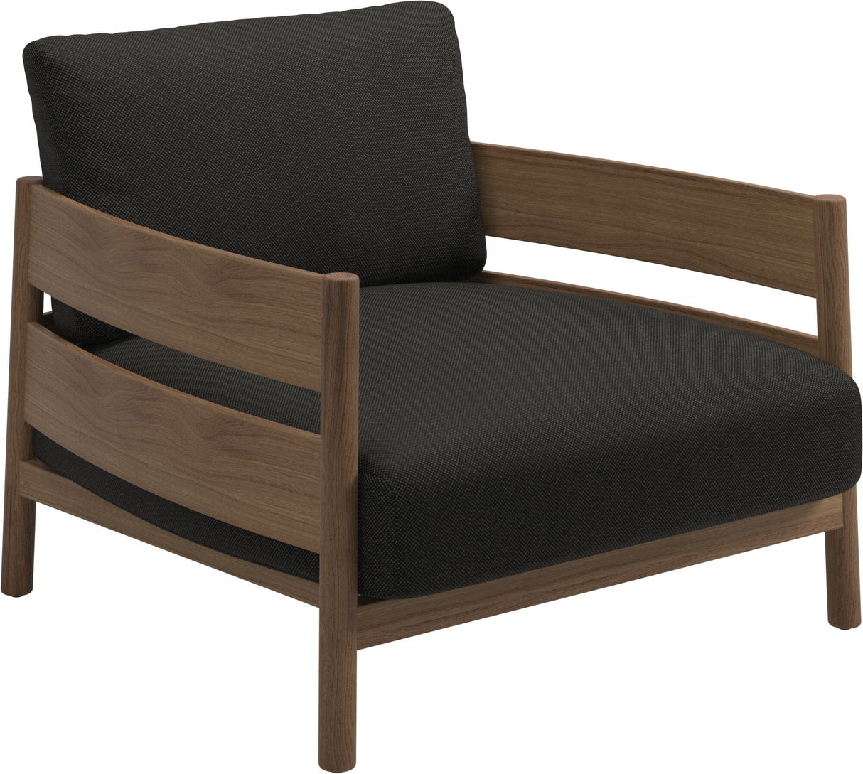 Gloster Haven Fauteuil bas Lounge Teck Grade D (ST) Ravel Sable 0120