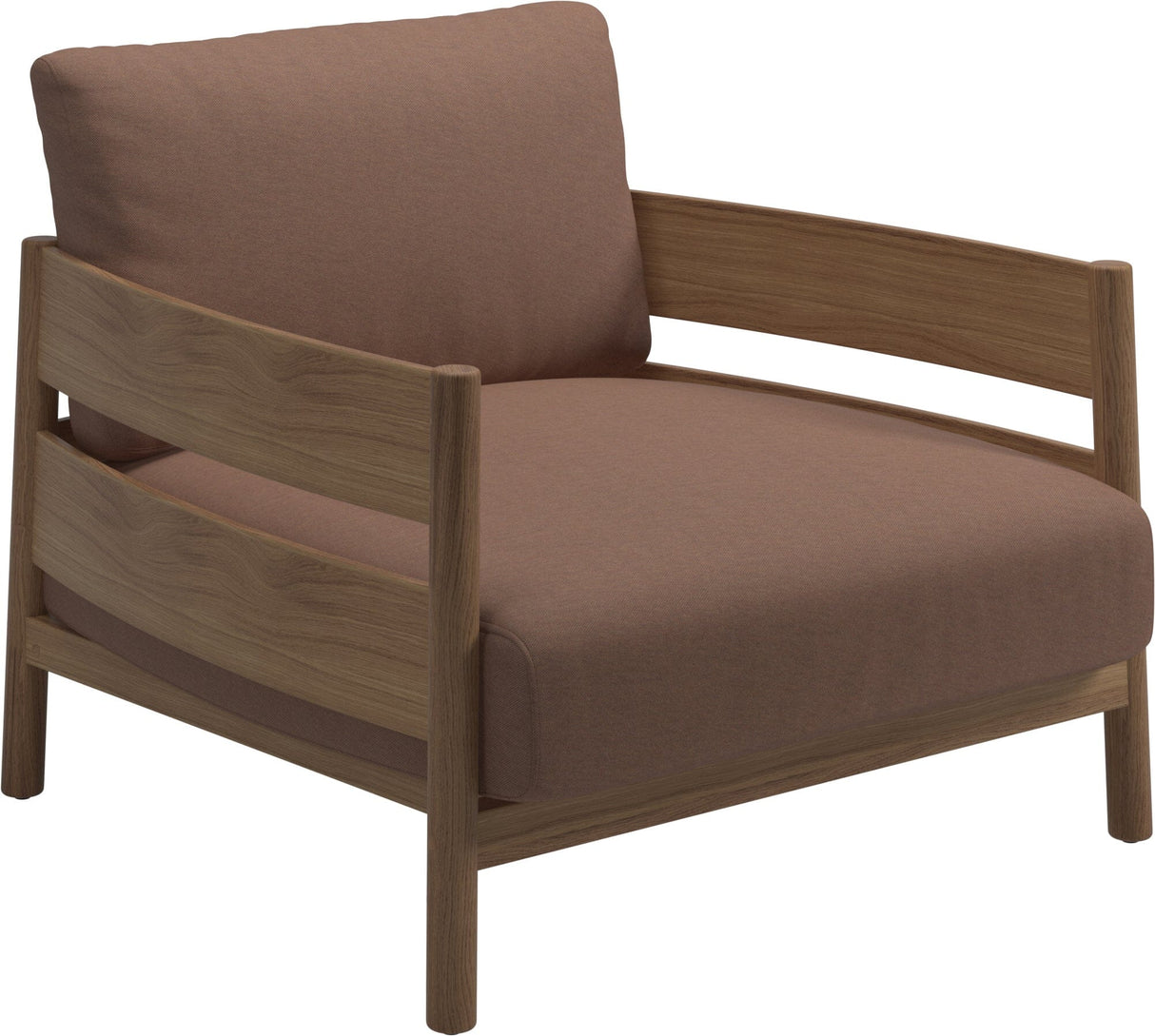 Gloster Haven Fauteuil bas Lounge Teck Grade D (ST) Tuck Cider 0121