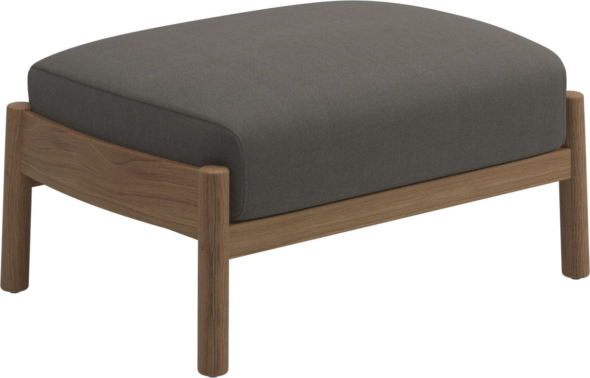 Gloster Haven Repose-pieds Ottoman Teck Grade B (OP) Fife Nickel 0039